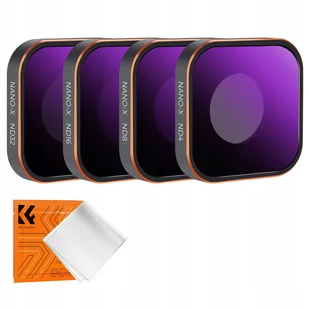 Zestaw Filtrów Szarych Nd 4w1 Nd4 Nd8 Nd16 Nd32 Do Gopro Hero 13 12 11 10 9 / Sku.2320 - Akcesoria do kamer sportowych - miniaturka - grafika 1