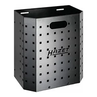 Narzędzia samochodowe - HAZET Kosz na śmieci 179N-33 kwadratowy, kompatybilny z różnymi wózkami warsztatowymi i stołami warsztatowymi HATEZ, metalowy kosz na śmieci czarny, Made In Germany - miniaturka - grafika 1
