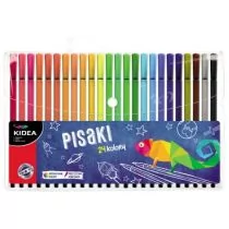 Derform Pisaki Kidea 24 kolory - Przybory szkolne - miniaturka - grafika 1