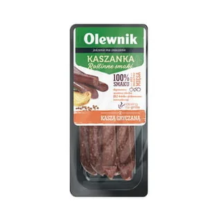 Olewnik - Kaszanka roślinna z kaszą gryczaną - Kiełbasa i wędliny - miniaturka - grafika 1
