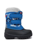 Buty dla chłopców - Reima Śniegowce Konkari 5400148A Niebieski - miniaturka - grafika 1