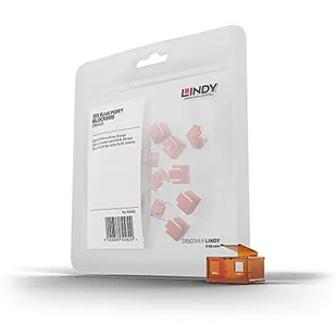 LINDY LINDY Zatrzaski portów RJ45 20 sztuk 40481 - Wtyczki i adaptery - miniaturka - grafika 2