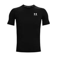 Koszulki męskie - Koszulka męska Under Armour HeatGear Comp SS-BLK 3XL - miniaturka - grafika 1