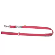 Smycze dla psów - Dingo Smycz Przedłużana Twilight 2,5X220CM Bordowa - miniaturka - grafika 1