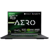 Laptopy - GIGABYTE AERO X16 1VH93EEC64AH Copilot+ PC AMD Ryzen AI 7 350 16" WQXGA 32 GB DDR5-SDRAM 1 TB SSD NVIDIA GeForce RTX 5060 Wi-Fi 6E (802.11ax) Windows 11 Home Szary - miniaturka - grafika 1