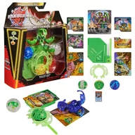 Figurki dla dzieci - Bakugan zestaw startowy Special Attack Ventri Octagon Trox 3 figurki - miniaturka - grafika 1