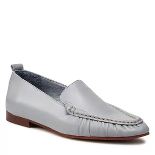 Gino Rossi Mokasyny 22SS27 Baby Blue - Mokasyny damskie - miniaturka - grafika 1