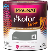 Farba #Kolor Love KL20 grafitowy 2,5 l Magnat