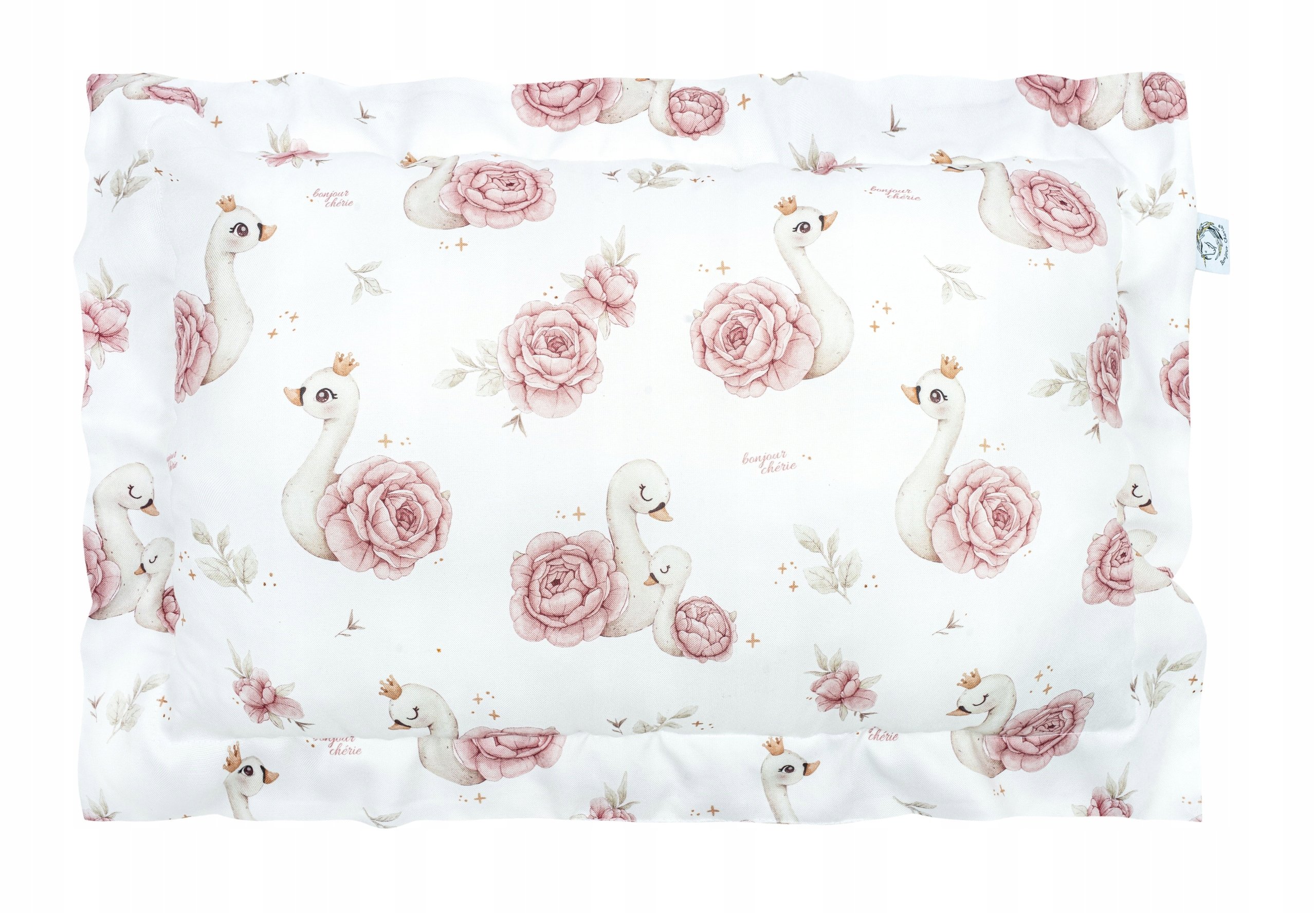 Bonjour Cherie Poduszka bambusowa z falbanką 50/70 Royal Baby