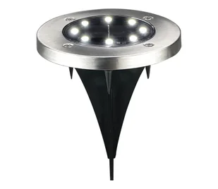 LED Lampa najazdowa solarna SOLLY LED/1,2V 6500K śr. 11,5 cm 300 mAh IP44 chr - Lampy ogrodowe - miniaturka - grafika 1