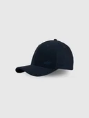 Czapki damskie - 4F Czapka z daszkiem snapback uniseks - granatowa XS/S (56cm) - miniaturka - grafika 1
