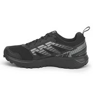Koszulki męskie - Salomon Męskie buty do biegania w terenie, gotowe do aktywności na świeżym powietrzu, komfort dzięki amortyzacji, bezpieczne trzymanie stopy, Black Pewter Frost Gray, 42 EU - miniaturka - grafika 1