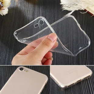 Żelowy pokrowiec etui Ultra Clear 0.5mm Samsung Galaxy S7 G930 przezroczysty - Etui i futerały do telefonów - miniaturka - grafika 6