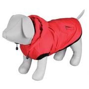 Ubranka dla psów - Trixie płaszcz zimowy Palermo II, czerwony, XS - miniaturka - grafika 1