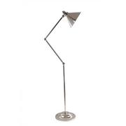 Lampy stojące - Elstead Lighting Provence 1Lt Floor Lamp Polished Nickel PV/FL PN Elstead Lampa podłogowa nowoczesna PV/FL PN) - miniaturka - grafika 1