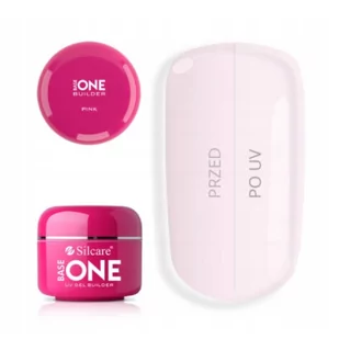 SILCARE Base One UV Gel Builder Żel Budujący Do Paznokci Pink 15g - Żele do paznokci - miniaturka - grafika 1