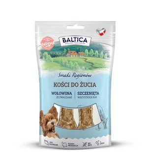 Baltica Kości Do Żucia Wołowina Ze Żwaczami Szczenięta Wszystkich Ras 2Szt 110G - Przysmaki dla psów - miniaturka - grafika 1