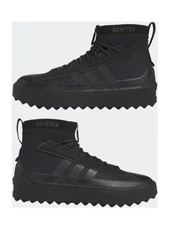 Trampki męskie - adidas Skórzane sneakersy "ZNSORED GTX" w kolorze czarnym - grafika 1
