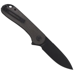 Nóż składany CIVIVI Elementum Flipper Green Micarta, Black Stonewashed (C907Z) - Noże - miniaturka - grafika 3