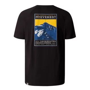 Koszulki męskie - Męska koszulka The North Face North Faces Tee SS black/summit gold - XL - grafika 1