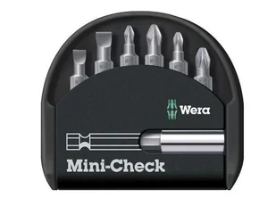 WERA komplet końcówek 1/4" do wkrętarki, 7 szt. Bit-Check 7 Universal 1 Wera [05056295001] 05056295001 - Bity - miniaturka - grafika 8
