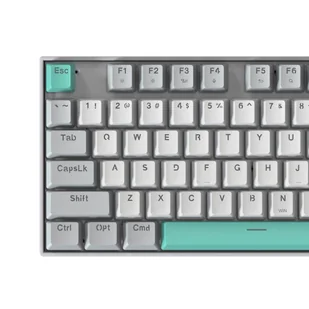 3inuS 87-Key 5-in-1 Mechanical Keyboard Hub Dual USB-C Cable Hot-Swappable - Blue Switches - Klawiatury - miniaturka - grafika 18