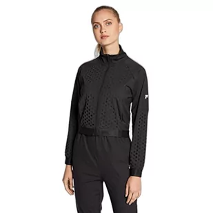 FILA Damska kurtka RACELAND Cropped Track Jacket, Moonless Night, XS - Kurtki damskie - miniaturka - grafika 1