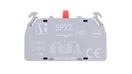 Inne akcesoria elektryczne - Spamel Spółdzielnia Inwalidów Styk pomocniczy 1R montaż czołowy SP22\01-1 - miniaturka - grafika 1