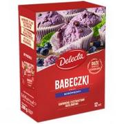 Ciasta i półprodukty do ciast - Delecta Babeczki smak borówkowy 280 g - miniaturka - grafika 1