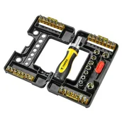 Akcesoria do elektronarzędzi - TOPEX Końcówka wkrętakowa i nasadki z uchwytem, 38 sztuk - miniaturka - grafika 1