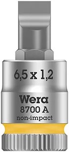 Wera 05003322001Wera 8700 A FL 1,2x6,5mmx28 Socket 1405139 - Akcesoria do elektronarzędzi - miniaturka - grafika 1