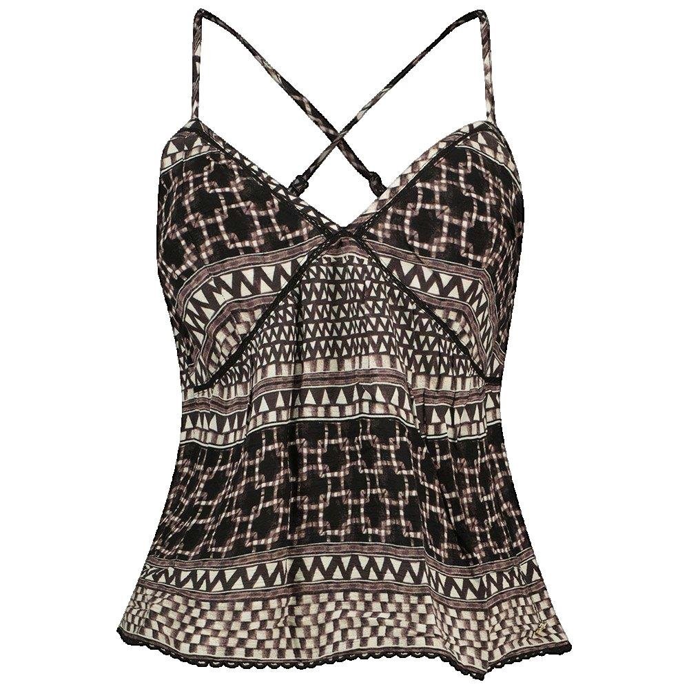 Superdry Dziewczęcy T-shirt Bez Rękawów z Nadrukiem