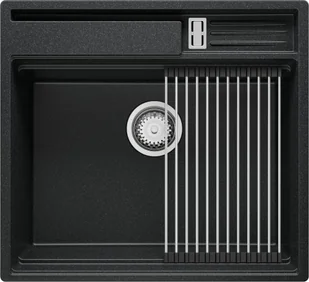 BRANDE ZONE POCKET RIGHT 580-60 GRAPHITE (grafitowy) - Zlewozmywaki - miniaturka - grafika 1