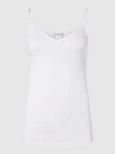 Podkoszulka na cienkich ramiączkach — bezszwowy model ‘Cotton Seamless’ - Bielizna nocna - miniaturka - grafika 1