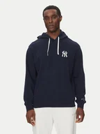 Bluzy męskie - Champion Bluza 221034 Granatowy Regular Fit - miniaturka - grafika 1