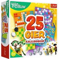 Gry planszowe - Trefl, Kalejdoskop 25 gier Trefliki: Rodzina Treflików - miniaturka - grafika 1