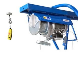 FANMART Wciągarka budowlana elektryczna z bramownicą (udźwig: 300 kg, długość liny: 25 m, moc: 1,1 kW) 47681811 - Wciągarki - miniaturka - grafika 4