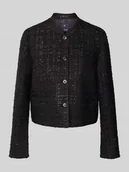 Marynarki i żakiety damskie - Żakiet o kroju regular fit z efektem bouclé model ‘Jacy’ - miniaturka - grafika 1