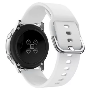 Opaska Pasek Bransoleta Gearband Garmin Garmin Venu 2S / Vivoactive 4S 18Mm Biała - Akcesoria do smartwatchy - miniaturka - grafika 1