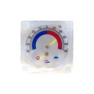 Termometry domowe - Termometr Z BAROMETREM ZEWNĘTRZNY DUWI - miniaturka - grafika 1