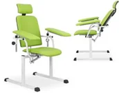 Meble i wyposażenie gabinetów medycznych - FL-1 regulowany fotel zabiegowy do pobierania krwi oraz iniekcji i szczepień - miniaturka - grafika 1