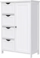 Szafki łazienkowe - Szafka łazienkowa z szufladami LHC41W - miniaturka - grafika 1