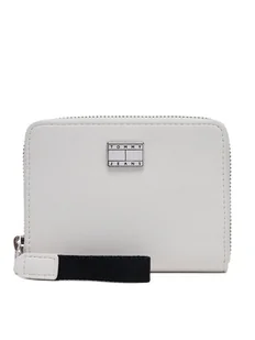 Tommy Jeans Duży Portfel Damski Tjw American Cool Med Za AW0AW17298 Biały - Portfele - miniaturka - grafika 1