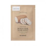 Maseczki do twarzy - SKINFOOD Lotus Root Sous Vide Mask Sheet odżywcza maseczka w płachcie 20g - miniaturka - grafika 1