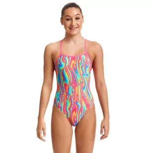 FUNKITA Strój kąpielowy damski jednoczęściowy SINGLE STRAP ONE PIECE Moon Shine - Stroje kąpielowe - miniaturka - grafika 1
