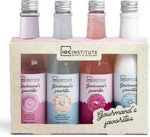 Priežiūros rinkinys IDC Gourmand's: dušo želė, 200 ml + vonios putos, 200 ml + kūno losjonas, 200 ml + šveitiklis, 200 ml - Zabawki kreatywne - miniaturka - grafika 1