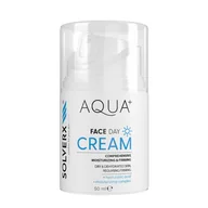 Kremy do twarzy - Solverx Aqua+ - Krem do twarzy na dzień 50ml (wyłączność) - miniaturka - grafika 1
