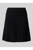 Spódnice - Spódnica z dzianiny o linii A z prążkowanym pasem model FRIDA - Only - miniaturka - grafika 1