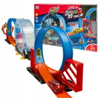 Tory, garaże, parkingi - Tor wyścigowy trzy pętle dla samochodzików autka 3+ napęd pojazdy 269 cm - miniaturka - grafika 1