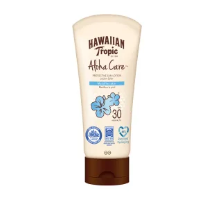 Hawaiian Tropic Nieprzezroczysty krem przeciwsłoneczny SPF 30 Aloha Care Protective Lotion Mattifies Skin) Sun P - Balsamy i kremy do opalania - miniaturka - grafika 1